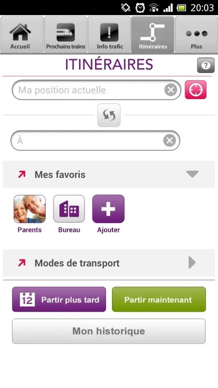 SNCF Transilien for Android - Seamless Train Travel