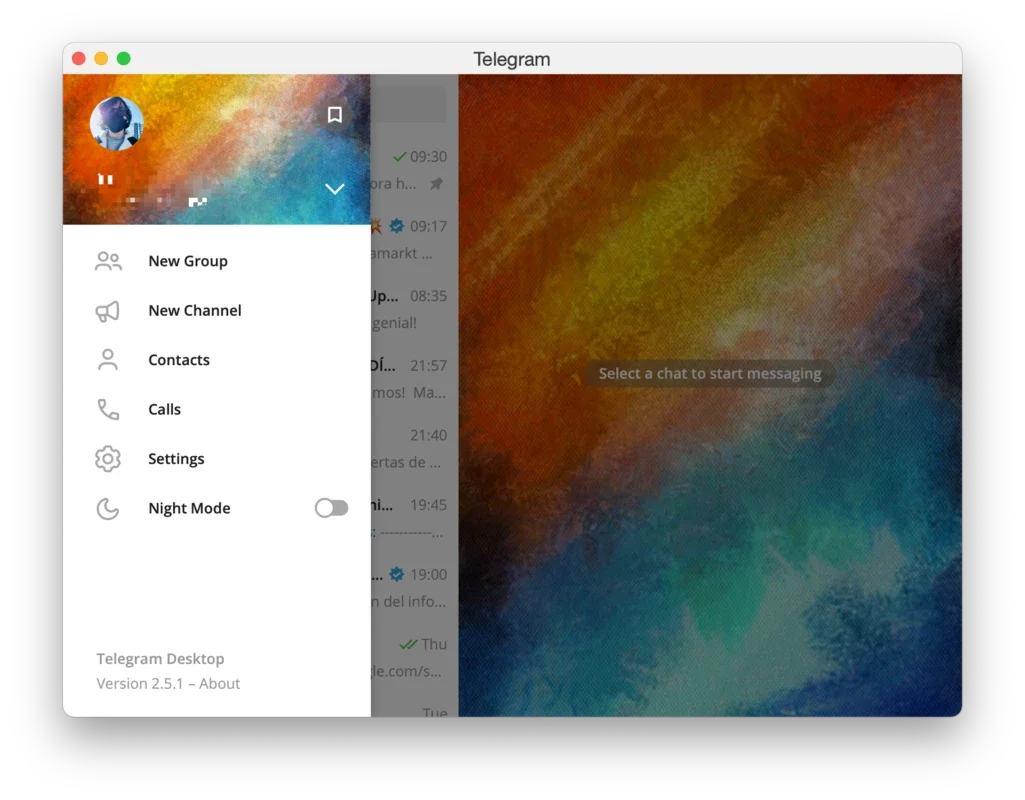 Telegram for Desktop for Mac - Easy Chatting from Your Computer