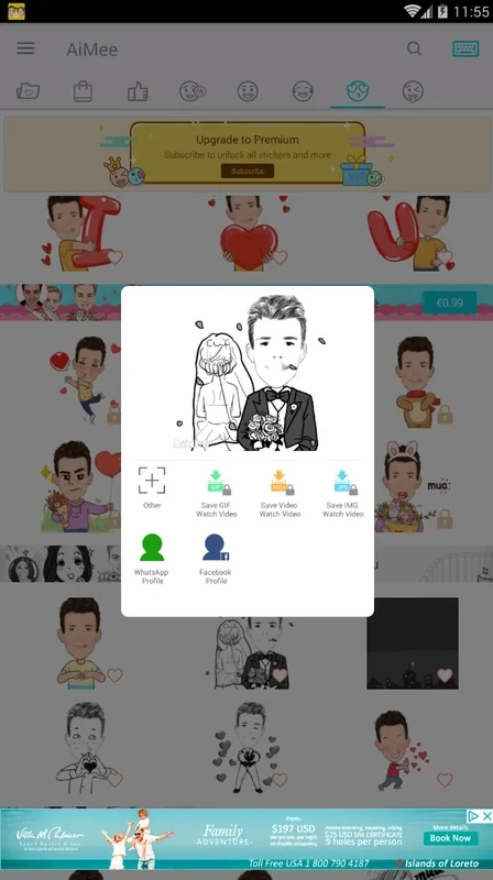 AiMee Keyboard for Android: Create Animated Stickers