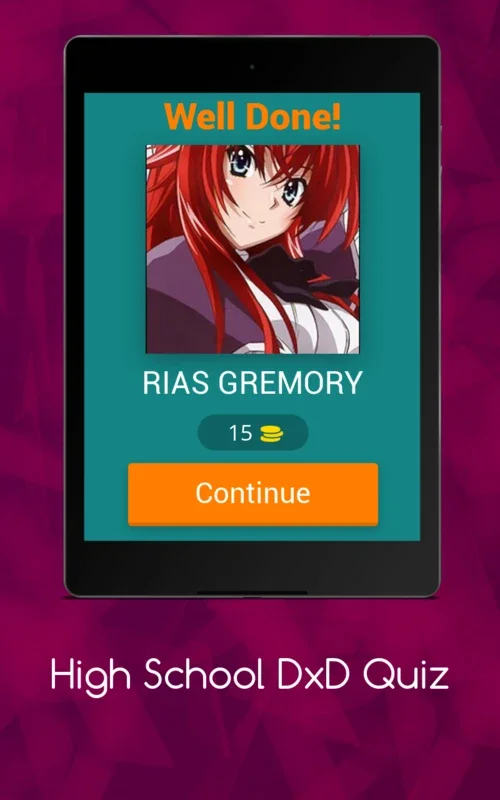 High School DxD Quiz for Android - Engaging Fan Experience