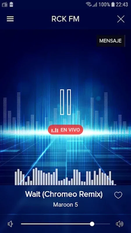 RCK FM for Android - Free Interactive Radio App