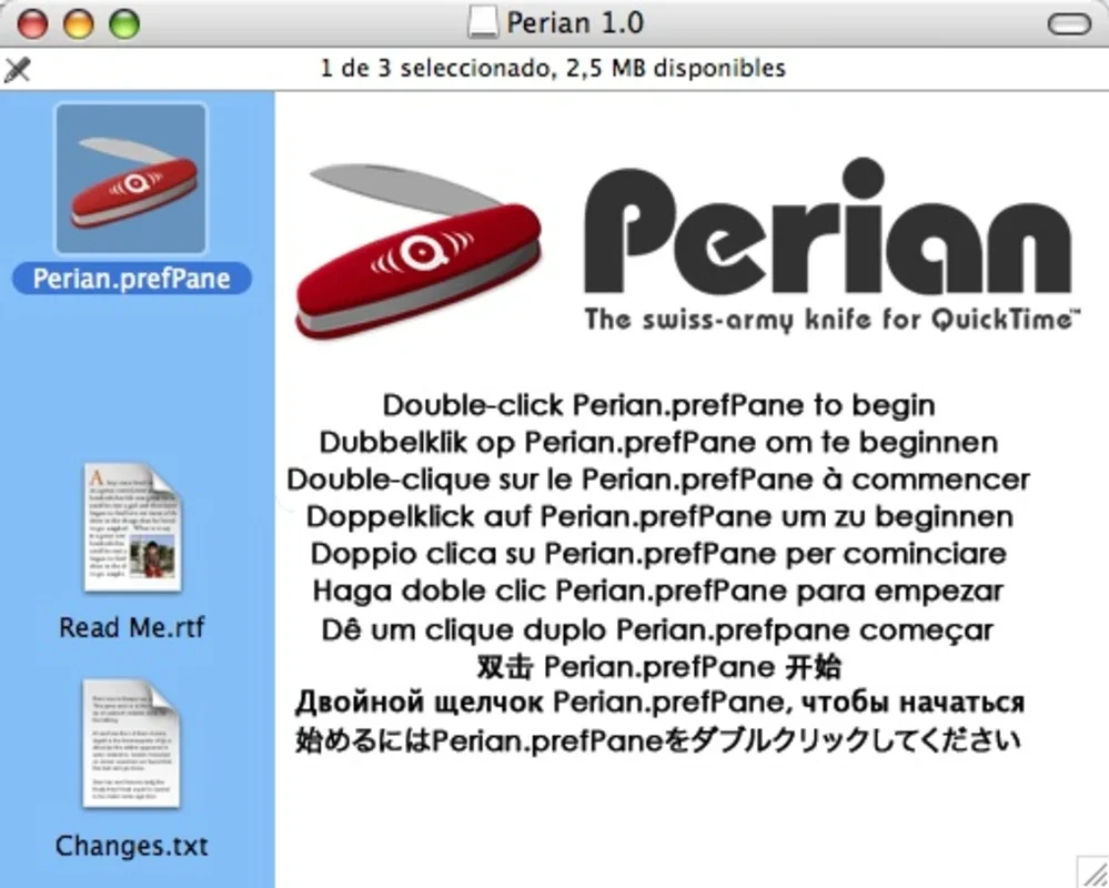 Perian for Mac - Enhance QuickTime's Compatibility