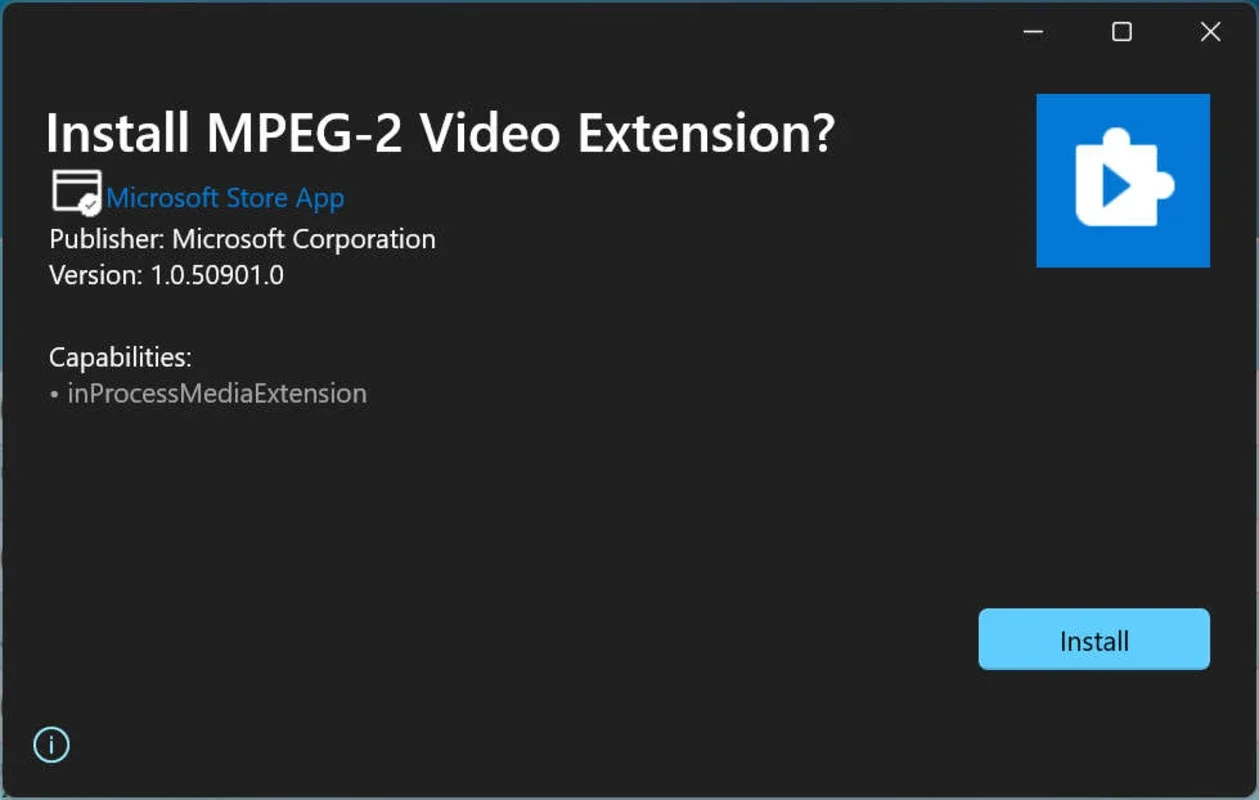 MPEG-2 Video Extension for Windows: Seamless Playback