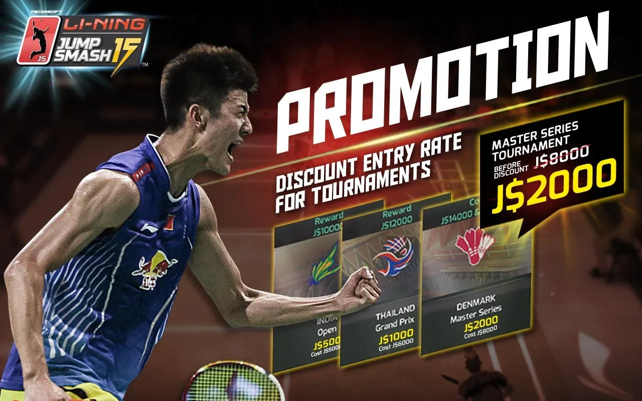 LiNing Jump Smash 15 Badminton for Android - A Thrilling Badminton Adventure