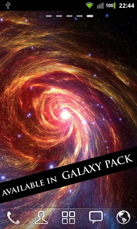 Inferno Galaxy for Android - Cosmic Visuals Galore