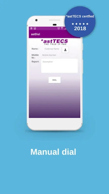 AstDial - Mobile Cloud Dialer for Android: Efficient Mobile Contact Center Solution