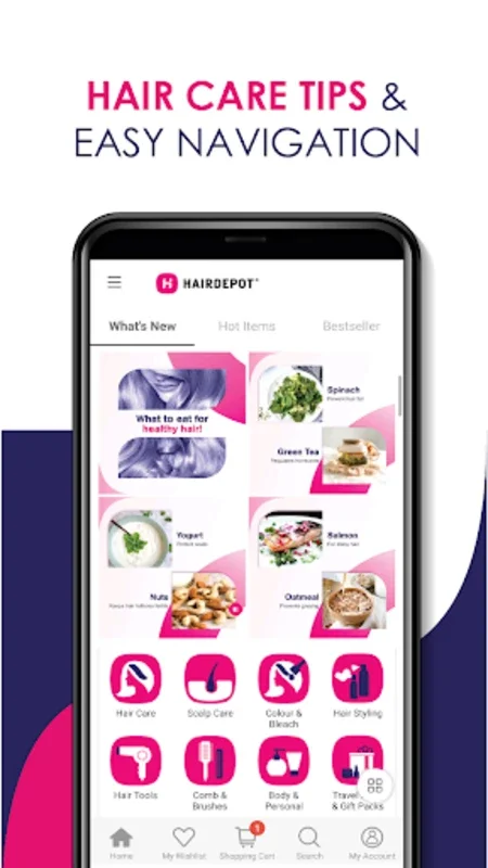 Hairdepot MY for Android - Premium Hair Care App
