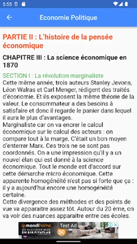 Economie Politique for Android: Explore Political Economy