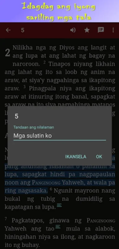 Bibliya MBBTAG for Android - Accurate Tagalog Bible App