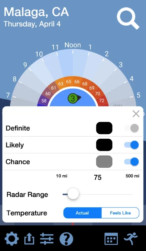 Atmosphere Weather for Android - Get Real-Time Weather Forecasts