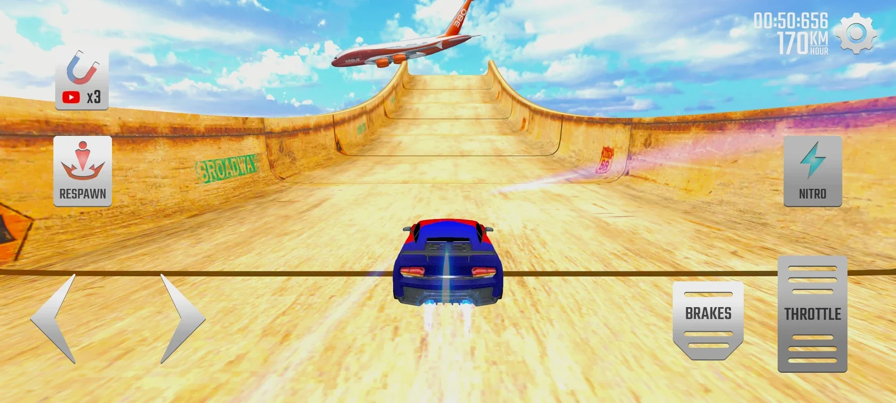 Mega Ramp Car for Android: Stunning Stunts and Multiple Modes