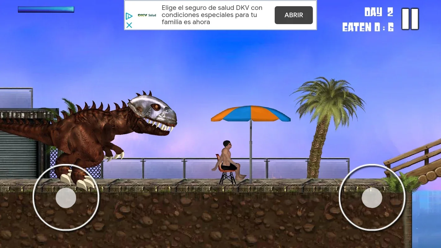 Miami Rex for Android - Thrilling Dinosaur Game