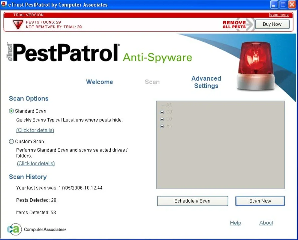 Pest Patrol for Windows - Keep Your PC Safe