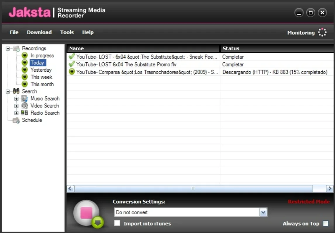 Jaksta Streaming Media Recorder: Effortless Video & Audio Download for Windows