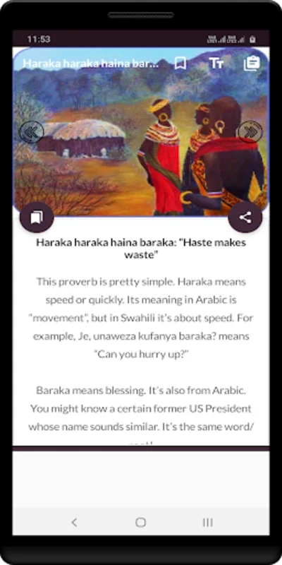 Swahili Proverbs And Meaning for Android: Explore Cultural Expressions