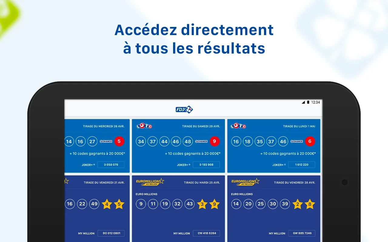 FDJ® for Android - Enhance Your Lottery Experience