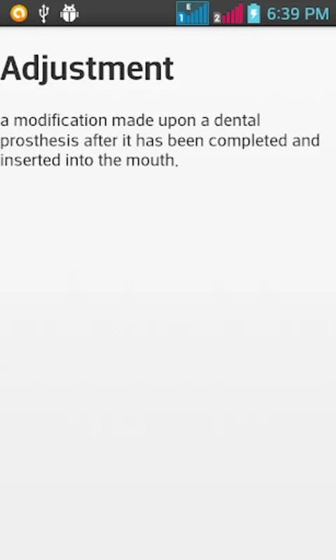 Dental Dictionary App for Android - No Downloading Needed