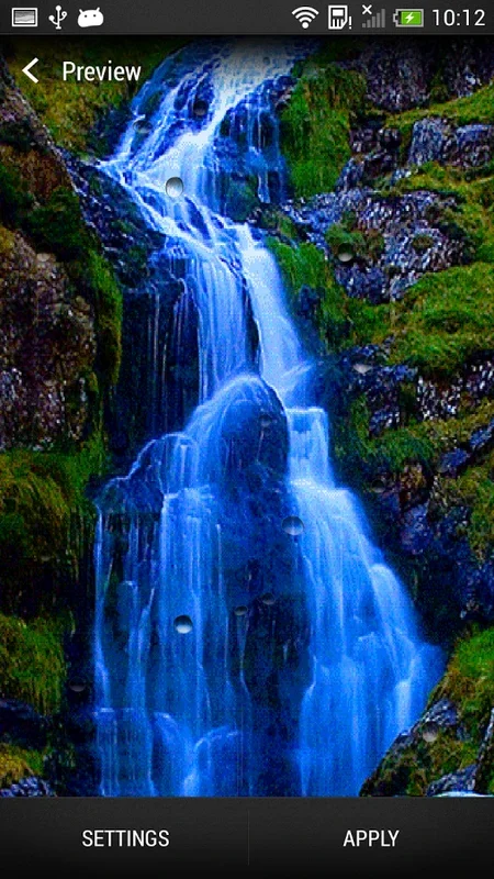 Waterfall Live Wallpaper for Android: Aesthetic Enhancement