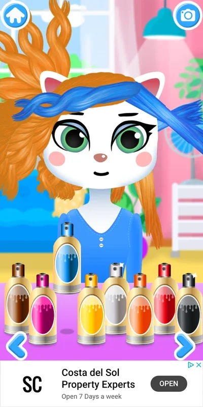 Hair salon: animals for Android - Fun Game for Kids