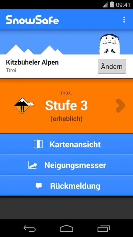 SnowSafe for Android - Get the App for Mountain Safety