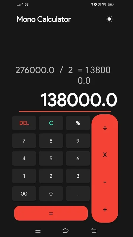 Mono Calculator for Android - Efficient Math Tool