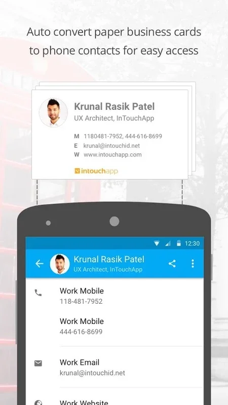 InTouchApp for Android: Efficient Contact Management