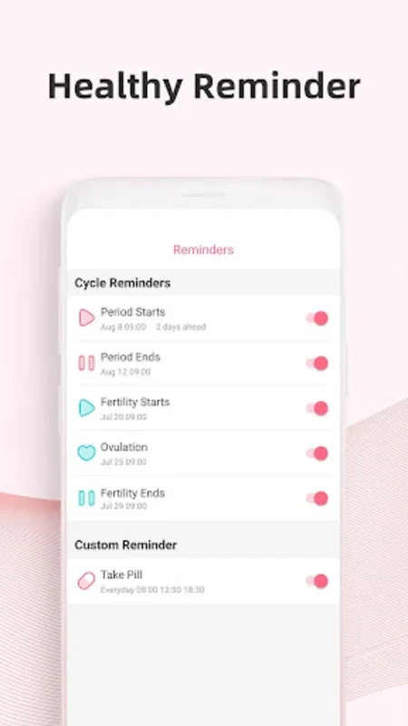 Period Tracker by PinkBird for Android: Manage Menstrual Cycles