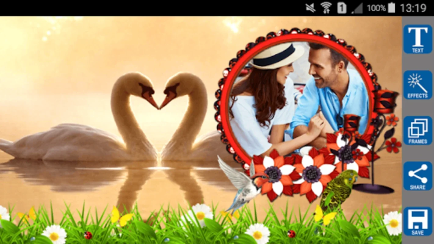 Love Birds Photo Frames for Android: Enhance Romance