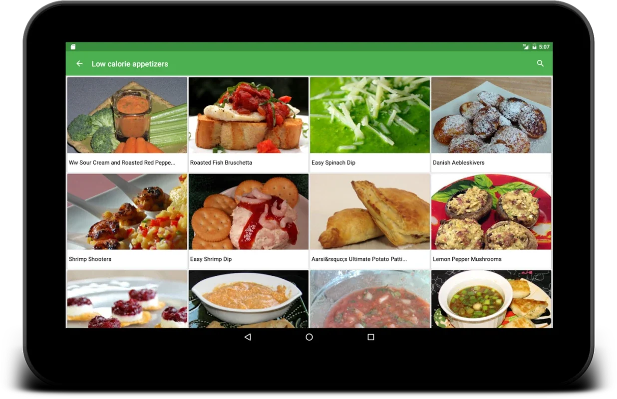 Low Calorie Recipes for Android: Discover Healthy Meals