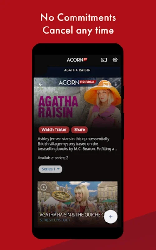 Acorn TV for Android - Stream British Series Seamlessly