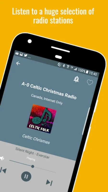 Celtic Folk Radio Stations for Android: Diverse Music Hub