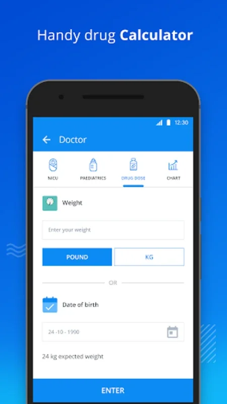 Paediatric emergency/dose/calc for Android: Accurate Dosage Aid