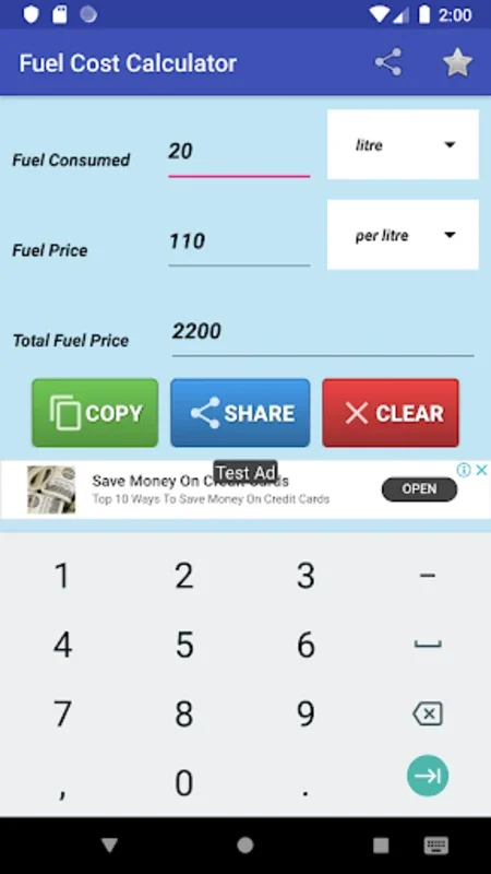 Fuel Calculator for Android: Accurate Fuel Management