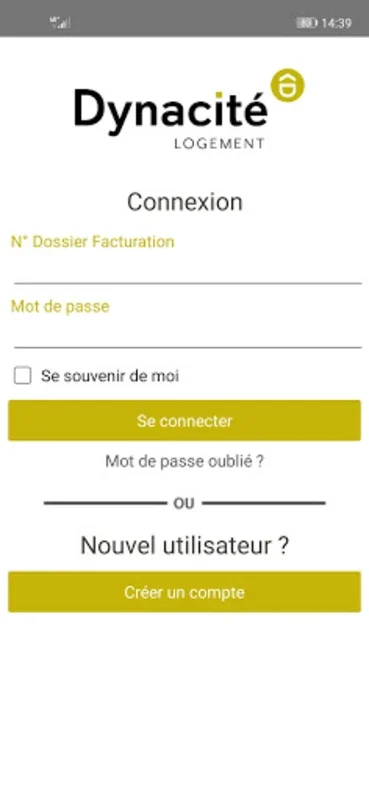 Dynacité dans ma poche for Android - Facilitating Tenant - Landlord Communications