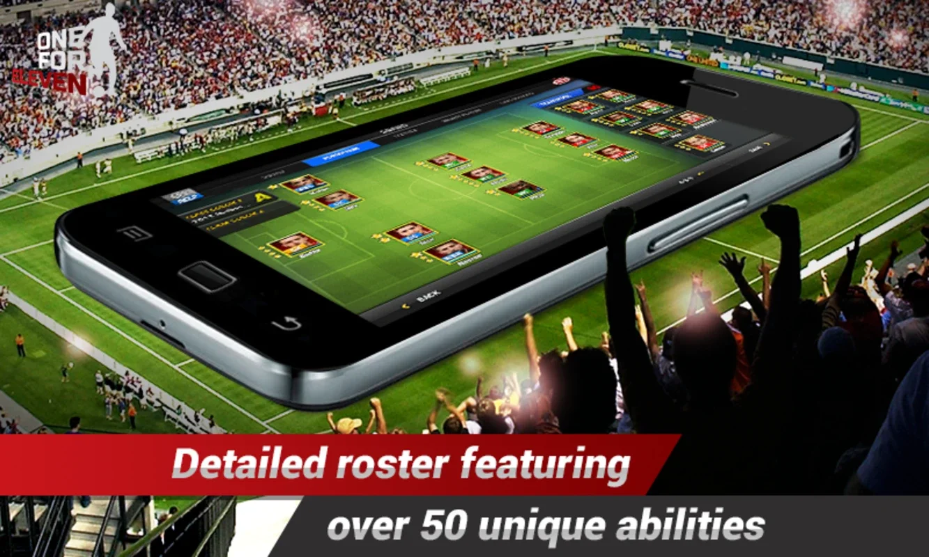 One For Eleven for Android - Strategic Soccer Experience