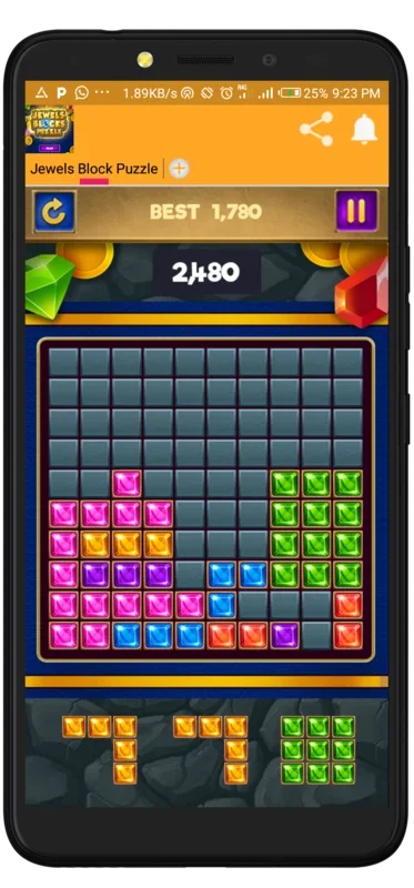 Jewels Block Puzzle for Android - Engaging Puzzle Fun