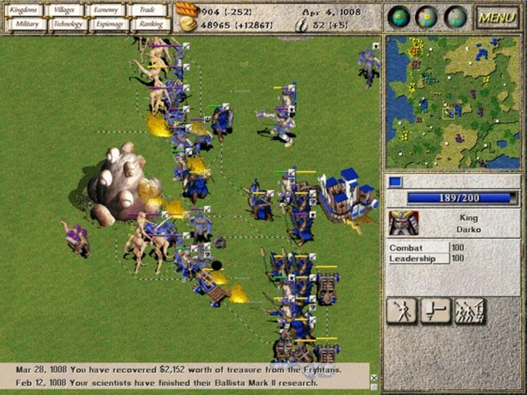 Seven Kingdoms: Ancient Adversaries for Windows: Epic Real-Time Strategy