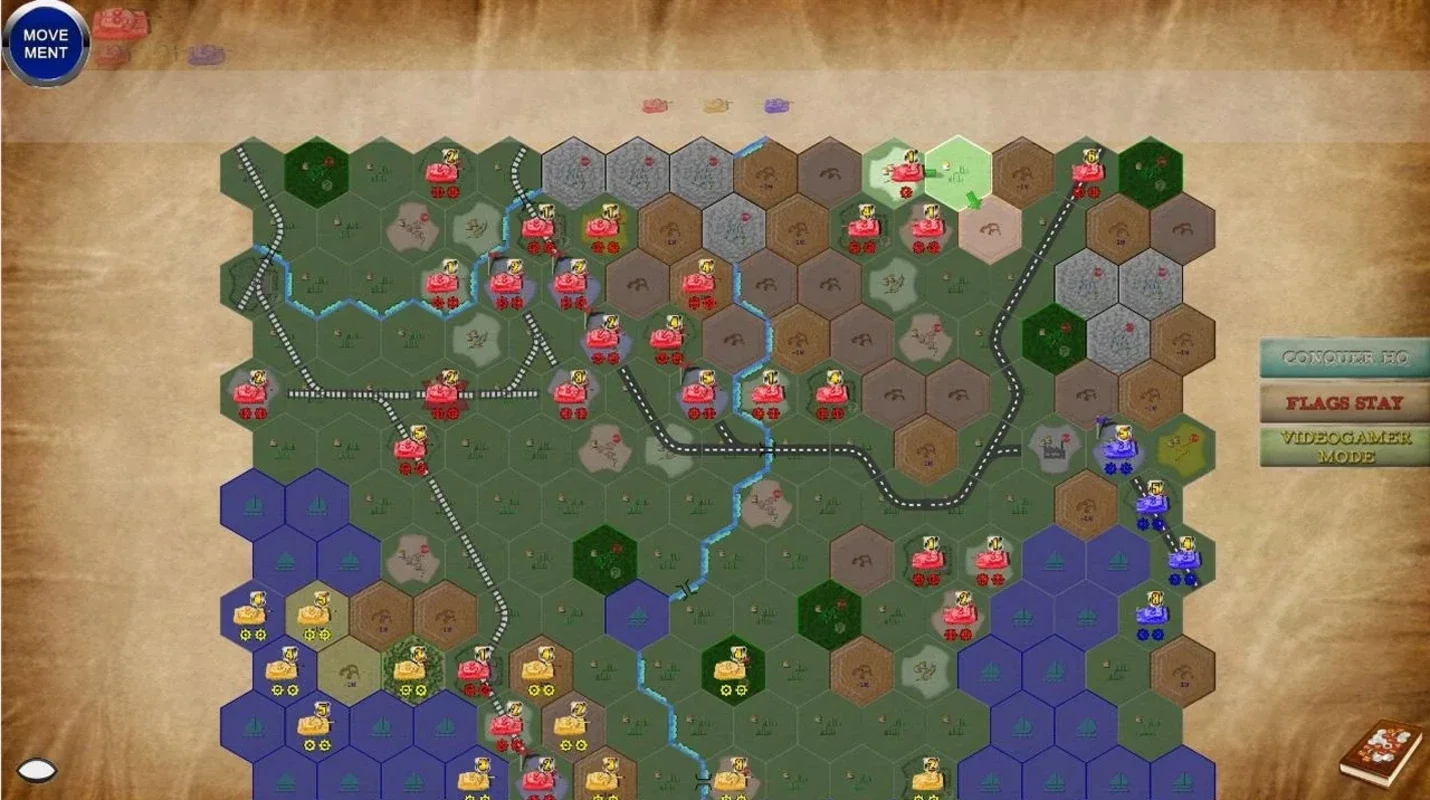 Retaliation: Path of War for Windows - Strategic Board - Game Style