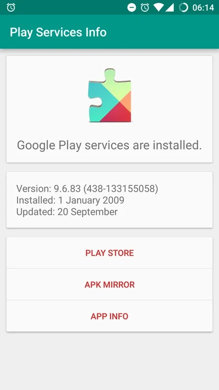 Play Services Info for Android - Get the Latest Version