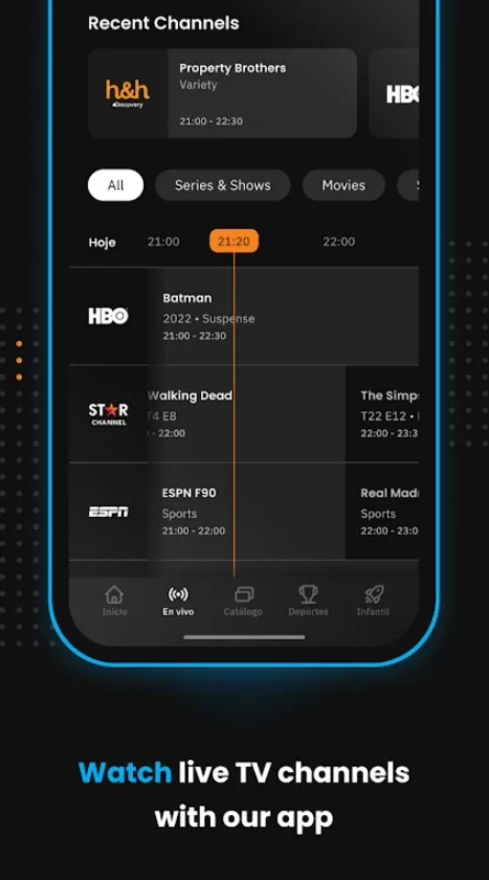 DGO for Android: Stream Movies, Series, and Live TV