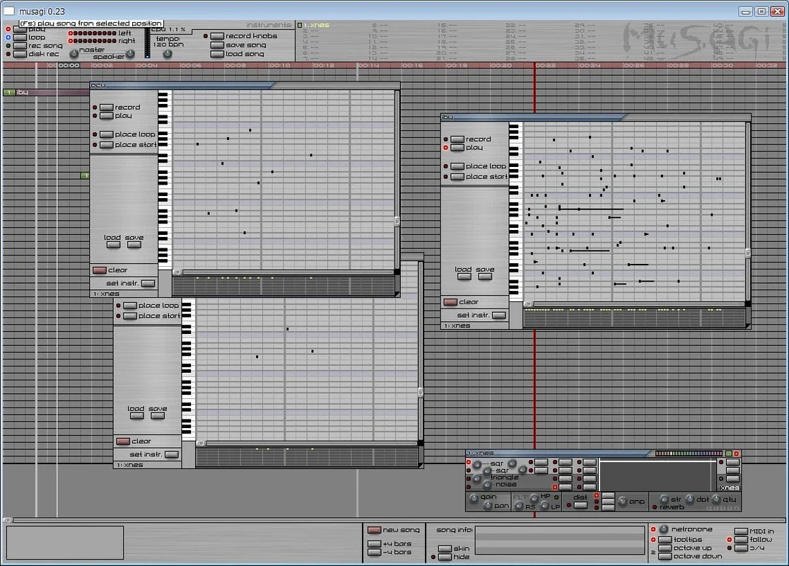 musagi for Windows - Create MIDI Music with Ease