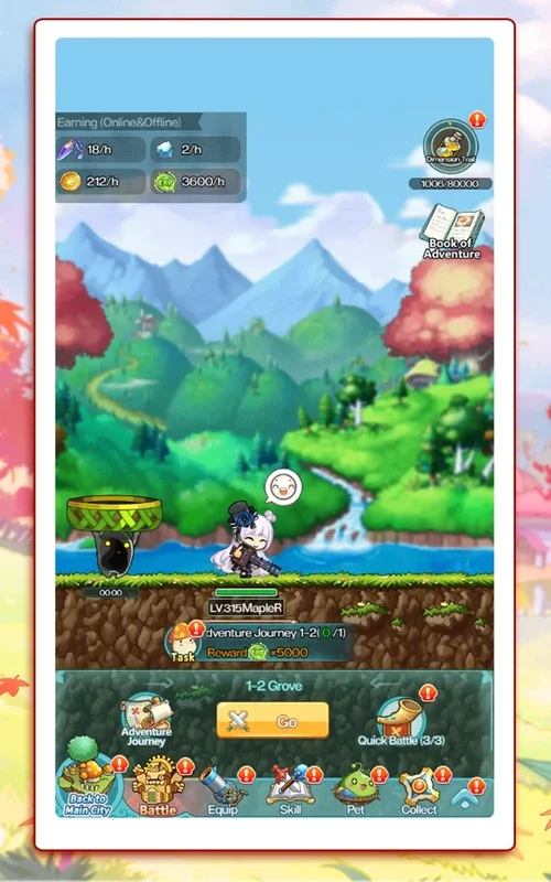 MapleStory R: Evolution for Android - Immersive Fantasy Adventure