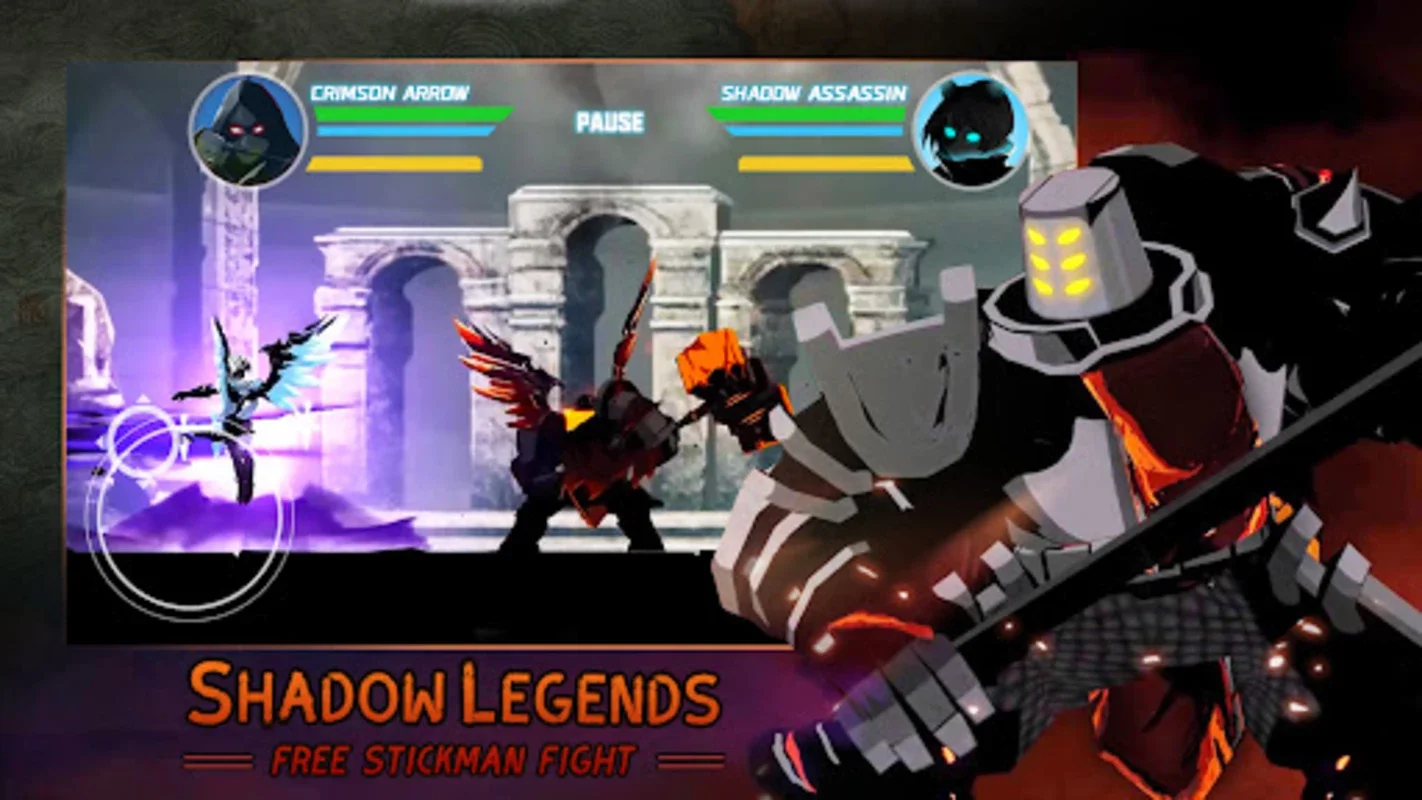 Shadow legends stickman fight for Android - Unleash the Ninja Battles