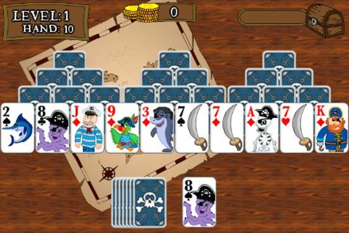 Pirate TriPeaks Solitaire for Android: Engaging Card Game