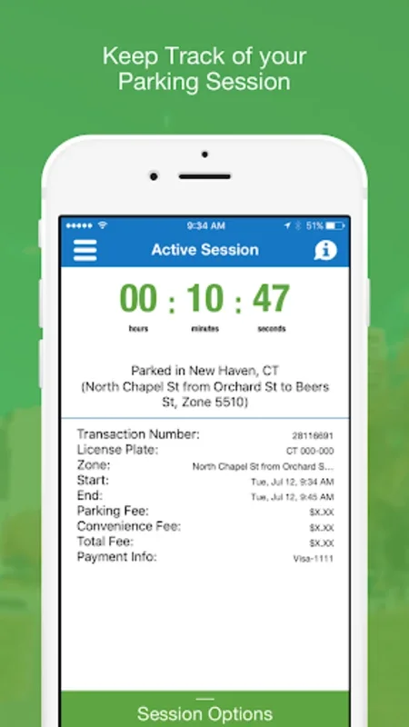 GoNewHaven for Android - Simplify Parking in New Haven