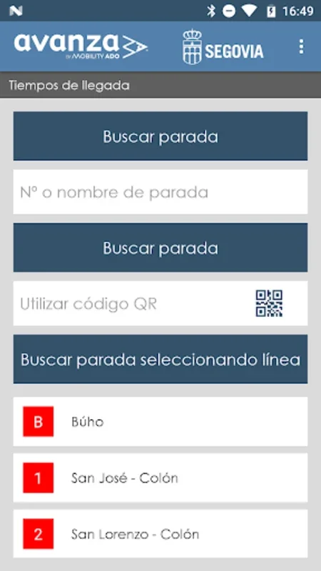 Autobuses Urbanos de Segovia for Android - Seamless Urban Travel