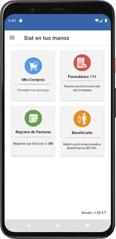 SIAT en tus manos for Android - Efficient Invoice Management