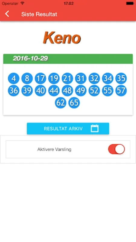 Norwegian Lottery Results for Android - Comprehensive Lottery App