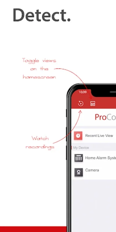 ProControl+ for Android - Comprehensive Security App