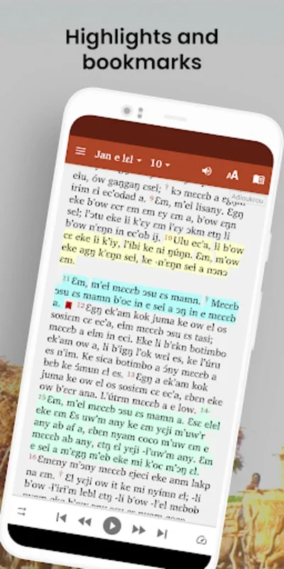 Adioukrou - Bible for Android: Multilingual New Testament Resource